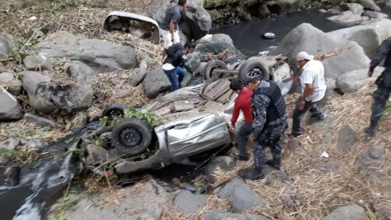 Accidente en Los Chorros