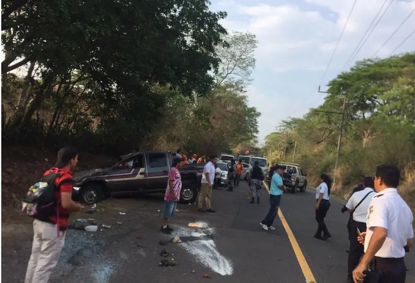 Accidente en San Isidro