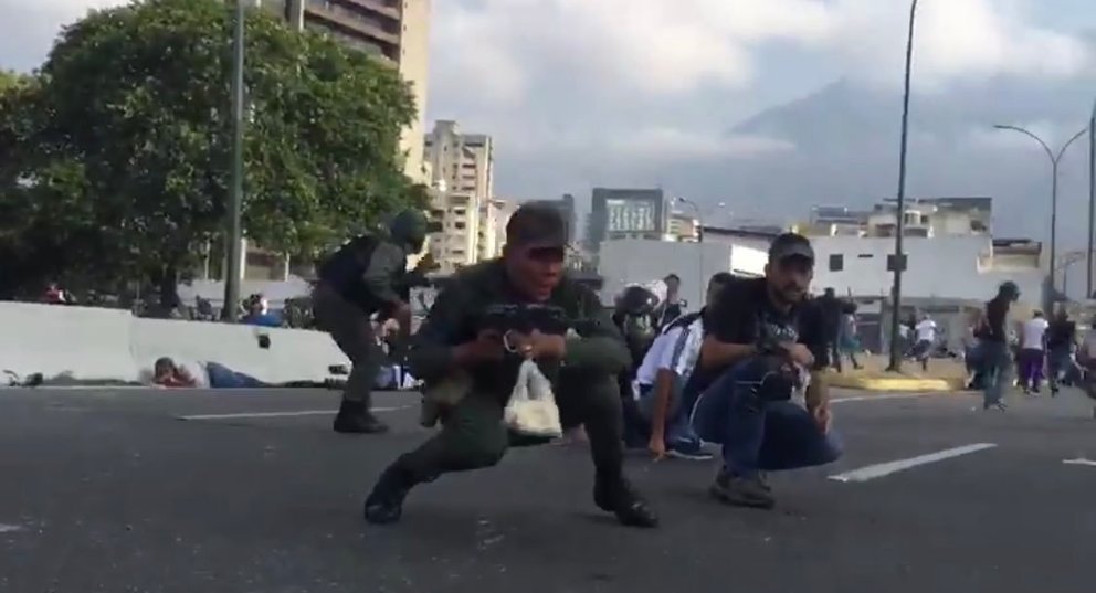 Entrentamientos en Venezuela