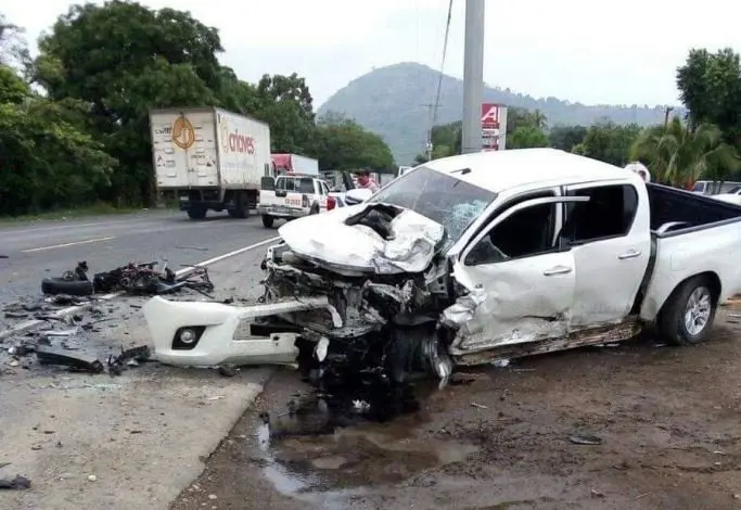 Accidente en San Vicente