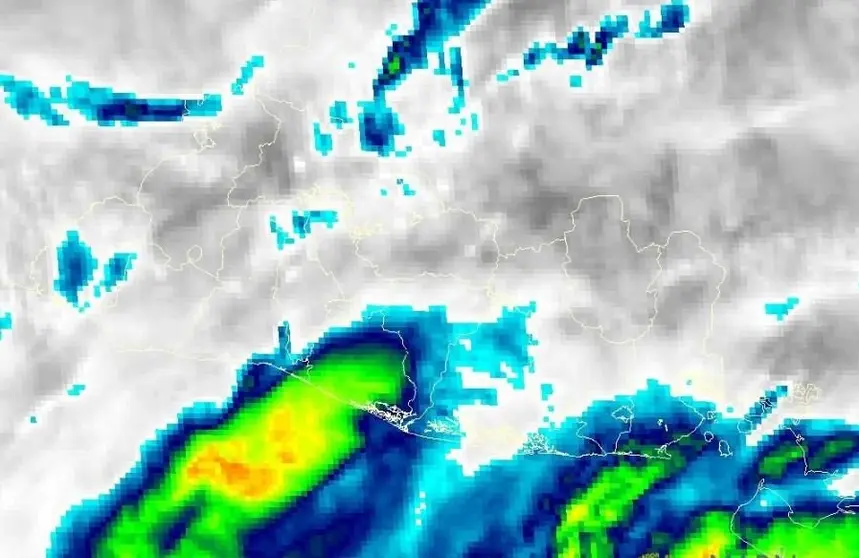 Lluvias en la tarde y noche