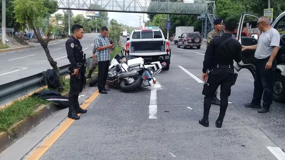 Motorizado en Comalapa