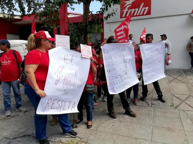 fmln reclamos