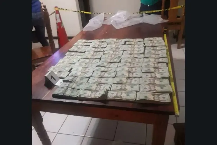 Dinero incautado