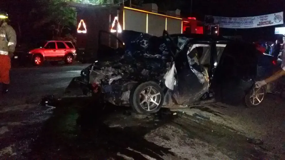 Accidente en Santa Rosa