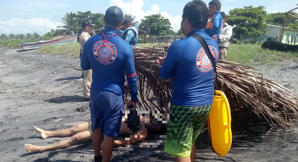 Cuerpo recuperado de hombre en playa San Diego