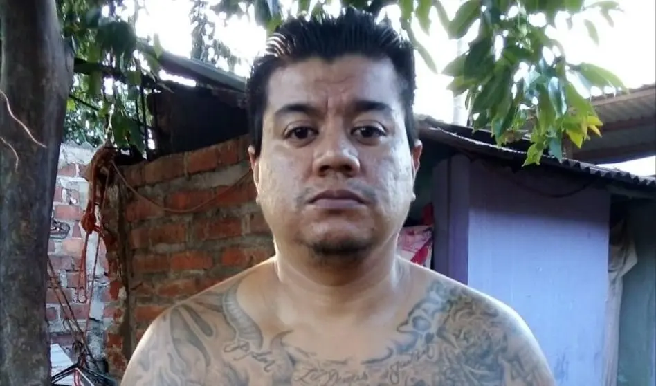 Pandillero detenido en Usulután