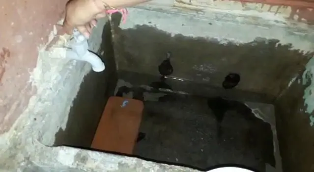 Falta de agua en Apopa