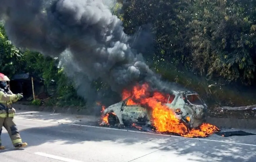 Incendio de Vehículo en Integración