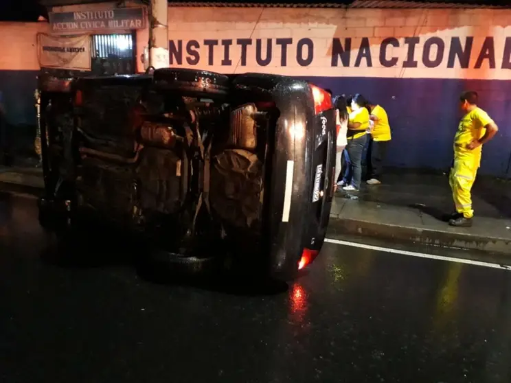 Accidente en la Juan Pablo