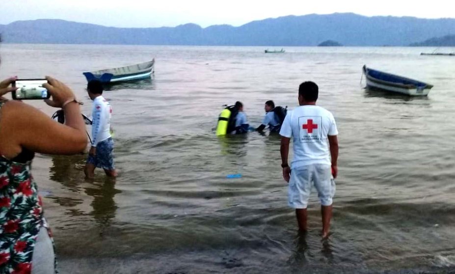 Joven ahogada en lago de Ilopango 1