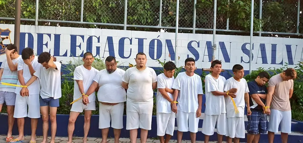 Capturados por delitos en San salvador