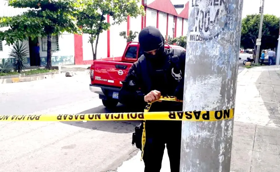 Tiroteo en 25 avenida sur de san salvador