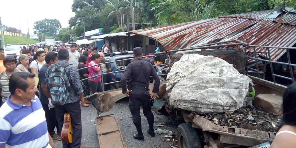 Accidente en Mariona