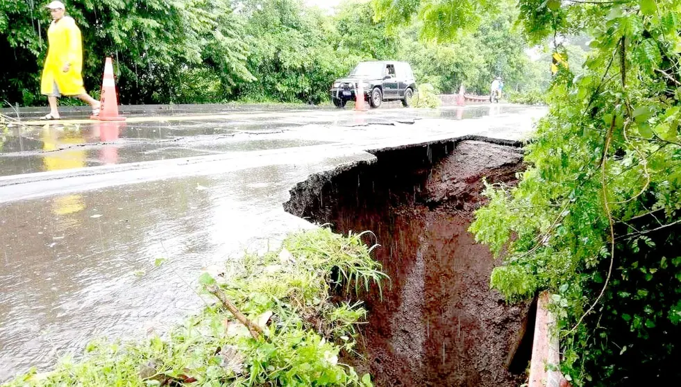 Carretera a Jiquilisco, Usulután