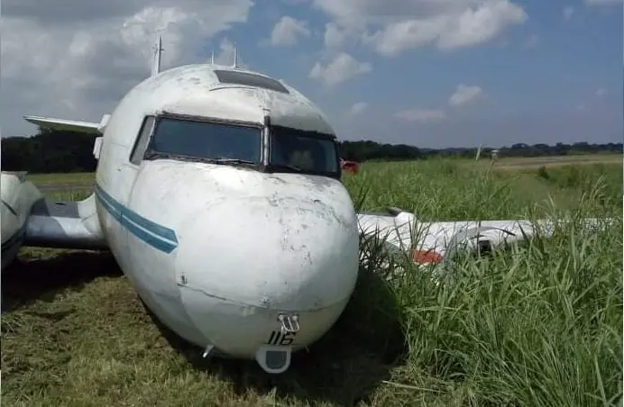 Accidente del avión