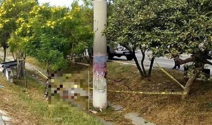 Mujer muerta en Comalapa