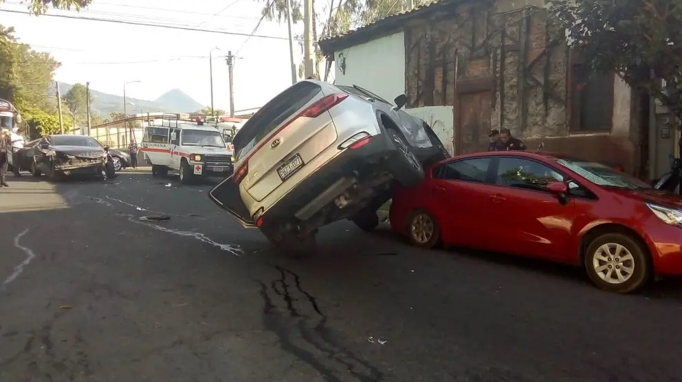 Accidente en Tecla