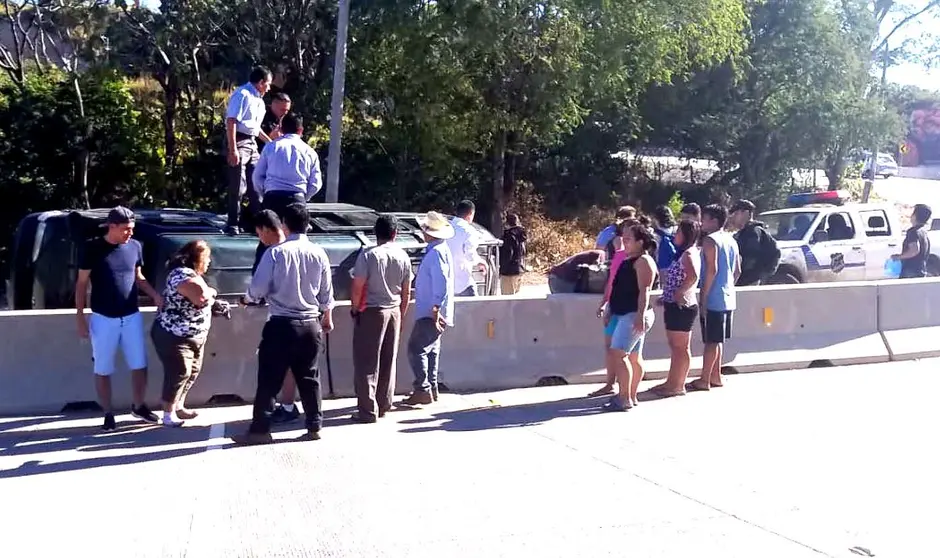 Accidente en la vuelta del Papaturro