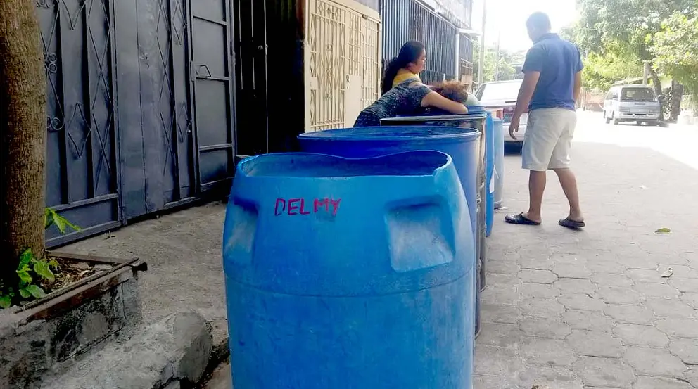 Sin agua en Soyapango 2