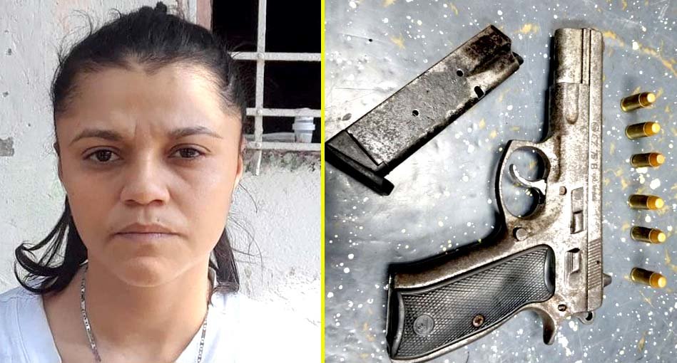 Sara Elizabeth Polanco de Vásquez pistolera de Ciudad Delgado 4