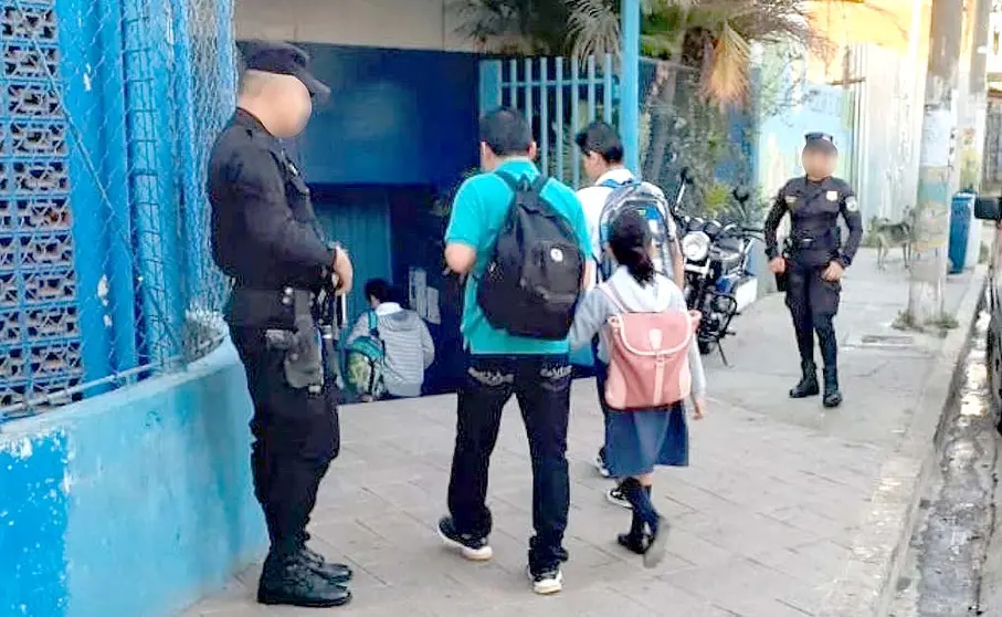 Control de la PNC en escuelas