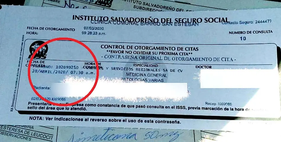 Denuncia de cita tardada en el Seguro Social 2