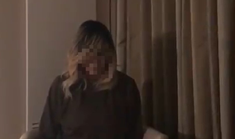 Video de mujer que denuncia acoso