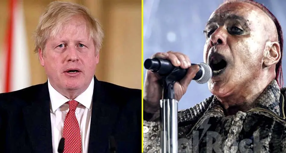 Till Lindemann Boris Johnson