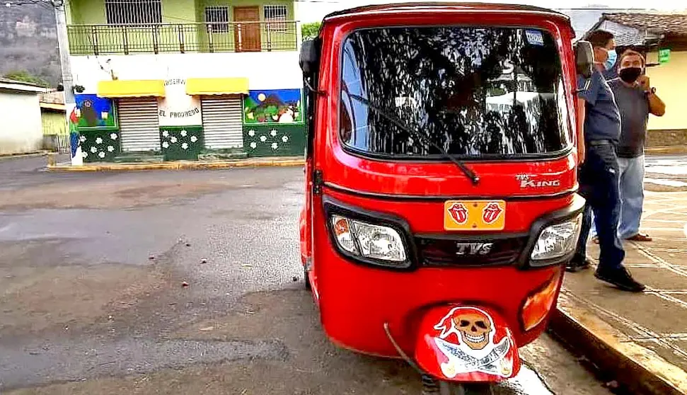 Mototaxis en San Julián