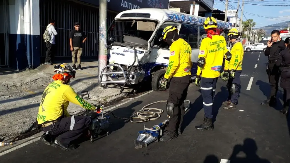 Accidente en 29 calle