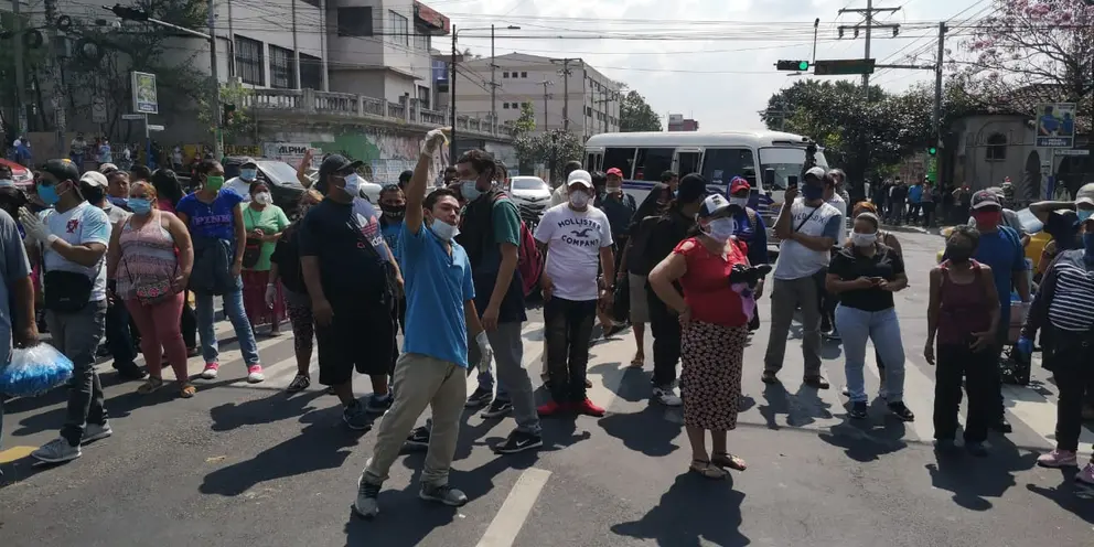 Vendedores en la calle