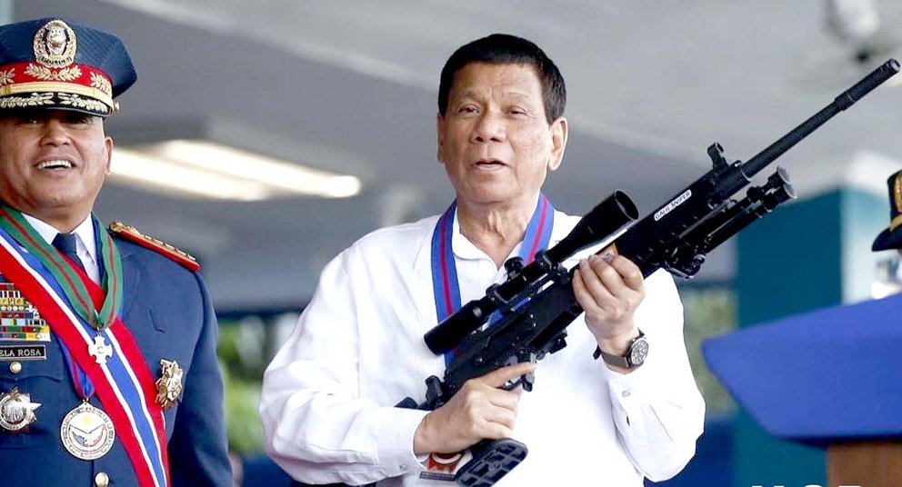 Presidente de Filipinas Rodrigo Duterte
