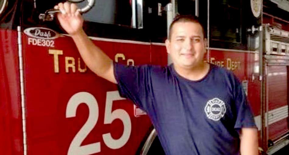 Mario Araujo bombero salvadoreño que murió en Estados U por covid19 2