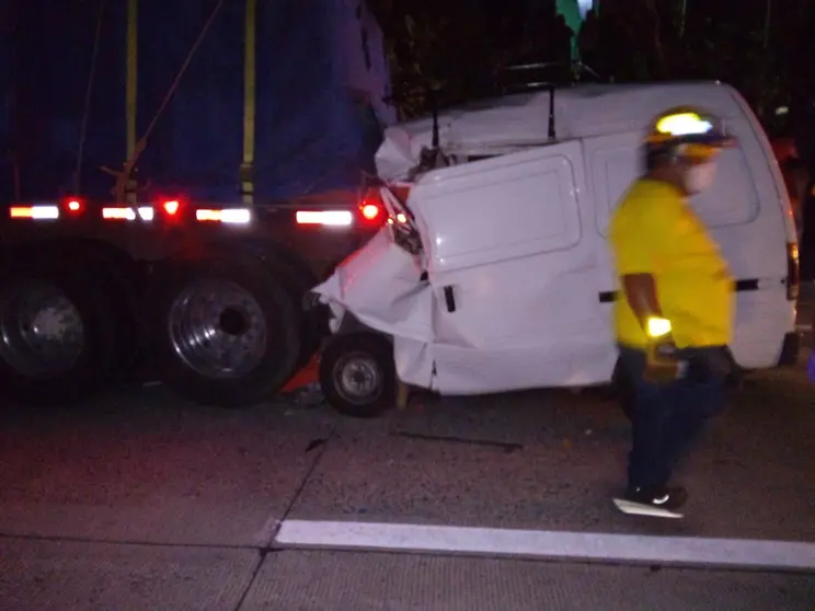 Accidente en la Monseñor Romero