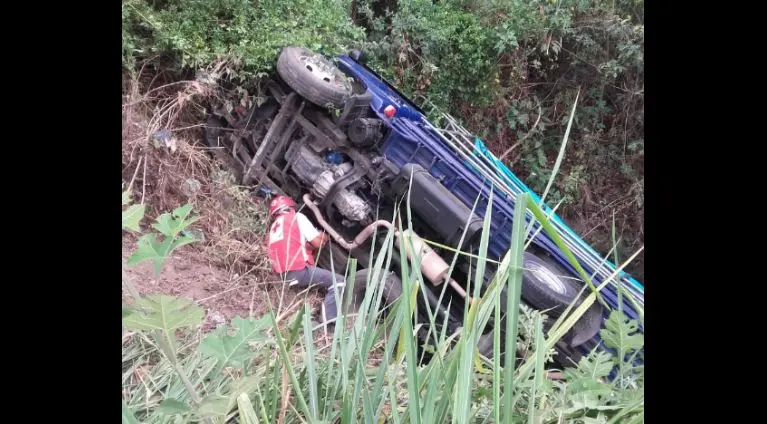 Accidente en Boquerón