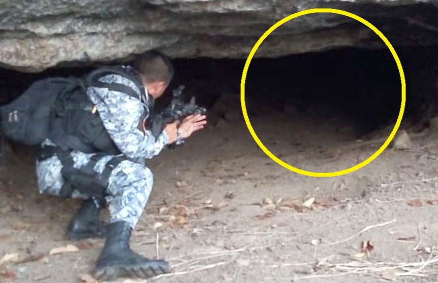 PNC busca a pandilleros hasta en cuevas de San Juan Opico 7