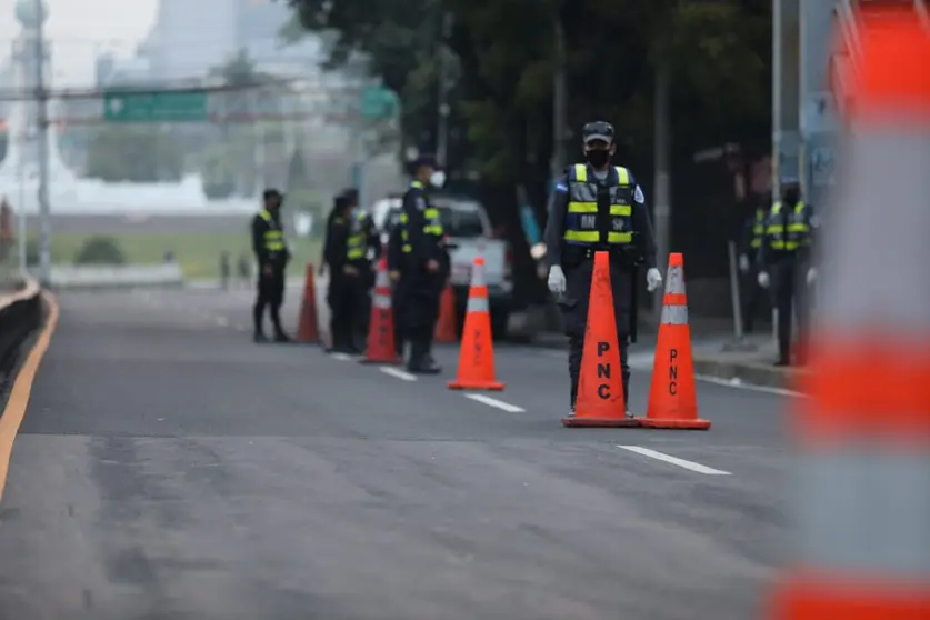 Retén policial