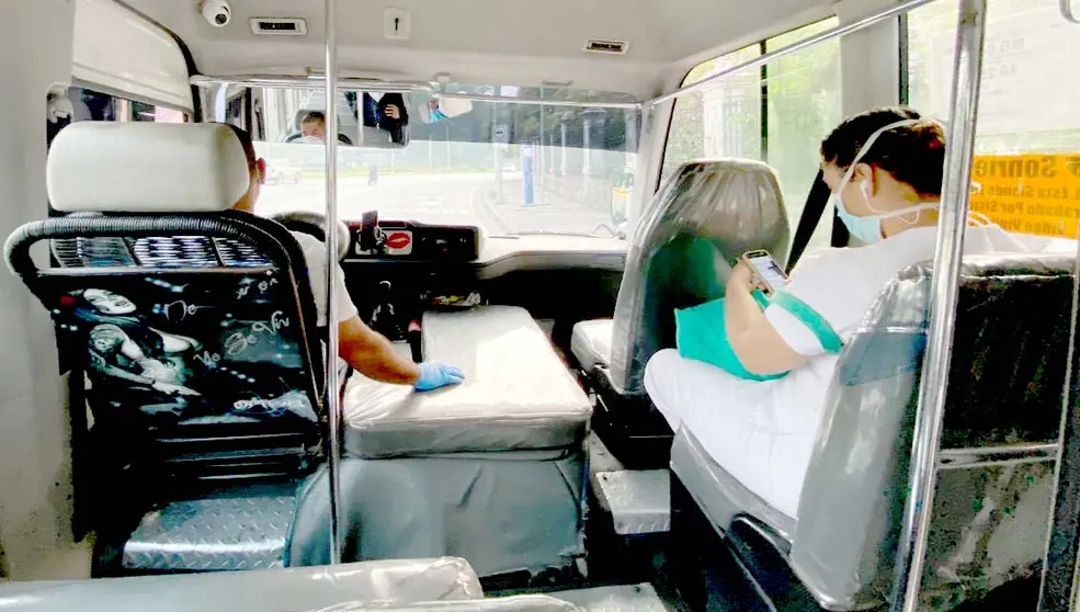 Personal de Salud en unidades del transporte 6