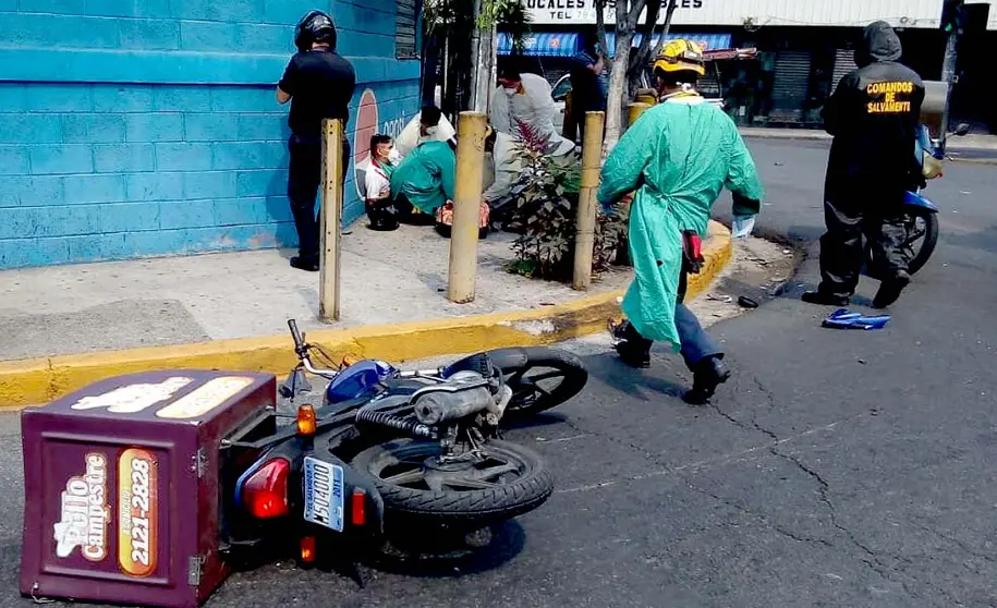 Motocilista accidentado 1