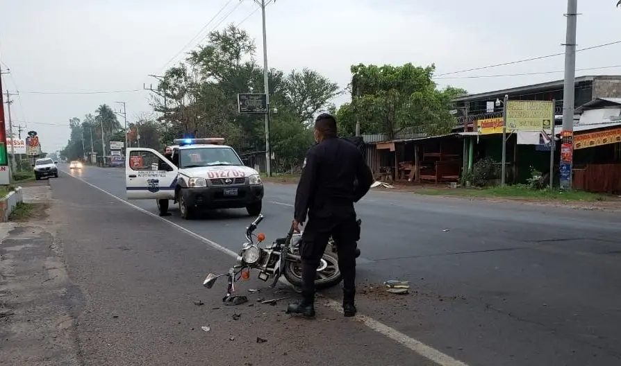 Accidente en Aguilares