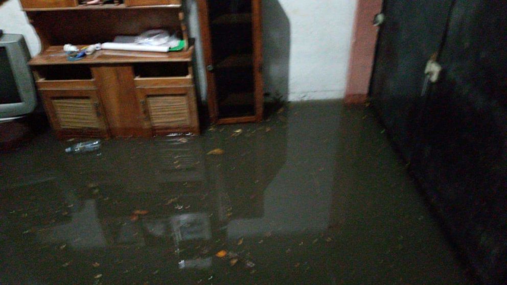 Casa inundada