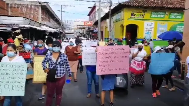 Vendedores en San Miguel