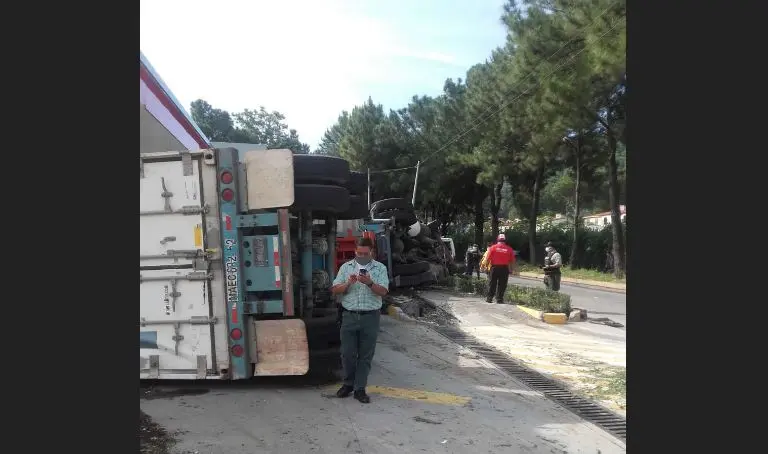 Accidente en bulevar Sur