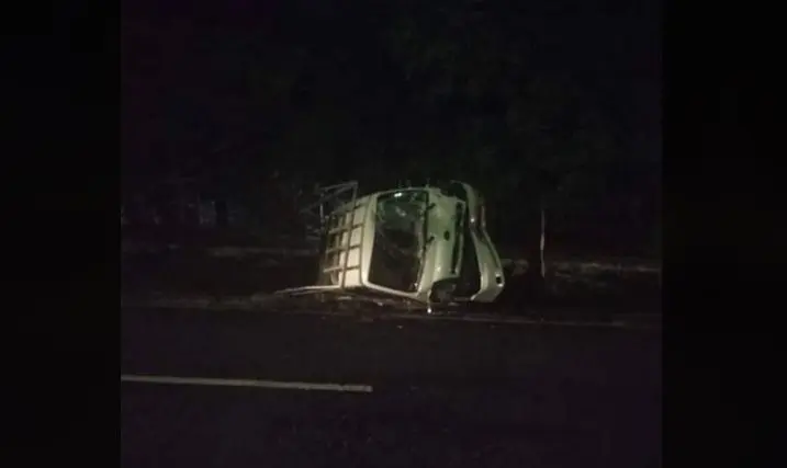 Accidente en San Pedro Perulapán