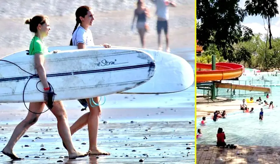 Playas y piscinas Foto tomada del Ministerio de Turismo