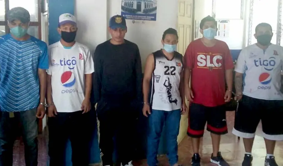 Capturados en Soyapango por protagonizar desórdenes Foto tomada de la PNC