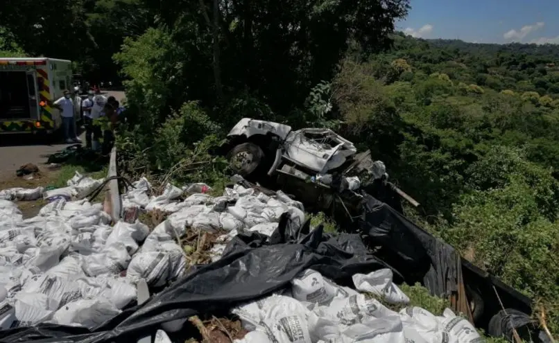 Accidente en Sensuntepeque