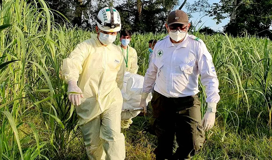 Día agotador para Cruz Verde 3 cadáveres fueron recuperados Foto Cruz Verde 1