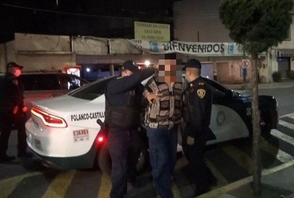 Violador en serie de México. Foto: Secretaría de Seguridad Ciudadana